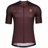 Wielerkleding Profteams 2020 SCOTT RC TEAM 10 Wielershirt Met Korte Mouwen Marrone