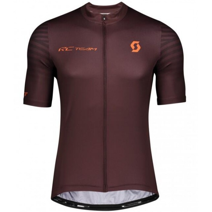 Wielerkleding Profteams 2020 SCOTT RC TEAM 10 Wielershirt Met Korte Mouwen Marrone