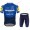 Deceuninck Quick Step Pro 2021 Team Fietskleding Set Fietsshirt Met Korte Mouwen+Korte Koersbroek Bib PRROE