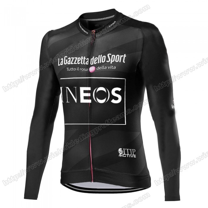 Giro D'italia INEOS 2021 Wielershirts Lange Mouwen RQNRQ