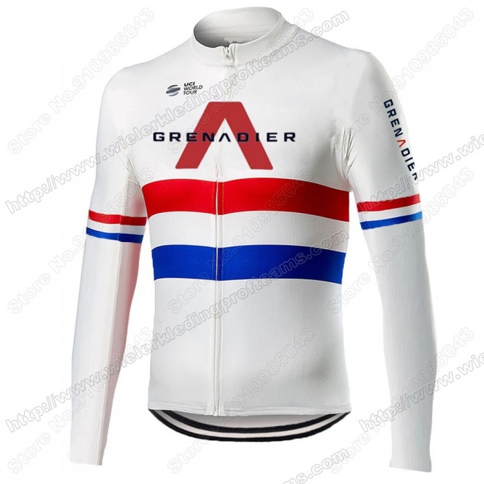 Team INEOS Grenadier 2020 Wielershirts Lange Mouwen ZZQHY