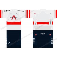 Team INEOS Grenadier 2020 UCI World Champion Wielerkleding Set Wielershirts Korte+ Wielrenbroek HMEQS