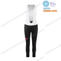 Winter Fleece Jumbo Visma Femmes Pro Team 2021 Lange Fietsbroeken Bib UXTLT