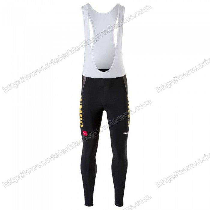 Jumbo Visma Hommes Pro Team 2021 Lange Fietsbroeken Bib WEWOK