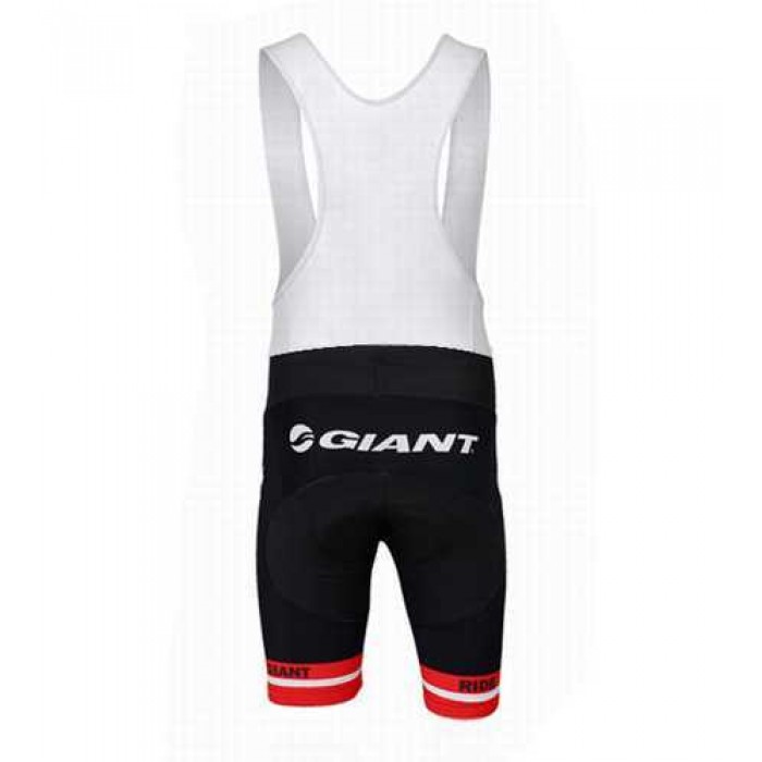 2014 Giant Wielershirts Korte Koersbroek Zwart Rood