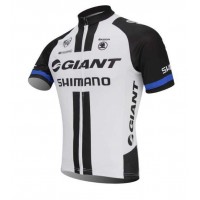 Giant 2014 Wielershirt Met Korte Mouwen Wit Zwart