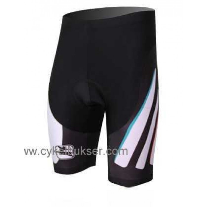 Teams Giordana Korte Fietsbroeken Zwart Wit Teams Giordana Korte Fietsbroeken Zwart Wit