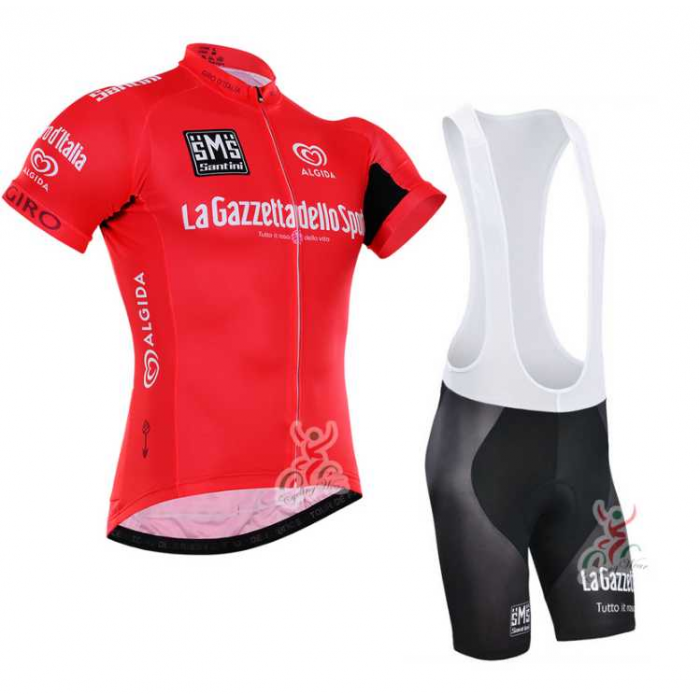 2016 Tour De Italia Fietskleding Set Fietsshirt Met Korte Mouwen+Korte Koersbroek Rood 2016 Tour De Italia Fietskleding Set Fietsshirt Met Korte Mouwen+Korte Koersbroek Rood