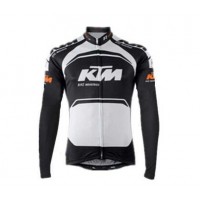 2015 KTM Pro Team Zwart Wit Lange Mouw