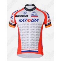 Katusha Teams Wielershirt Met Korte Mouwen