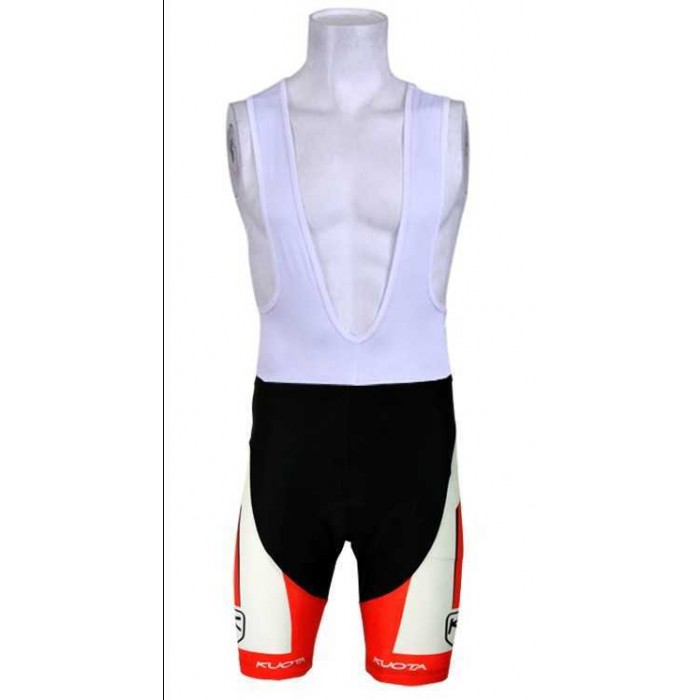 KUOTA Korte Koersbroek Wit Rood 2013 KUOTA Korte Koersbroek Wit Rood 2013