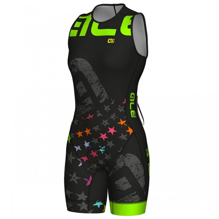 Body Dames ALE Olympic Tri Stella Zip Retro Body Dames ALE Olympic Tri Stella Zip Retro