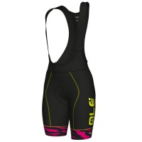 Dames Ale Graphics PRR Flowers-Roze Korte Fietsbroeken Bib