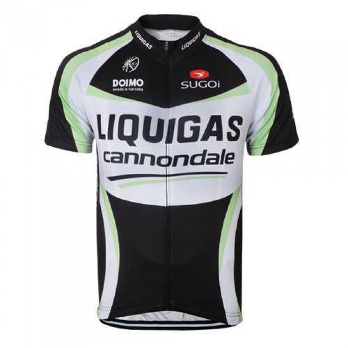 Liquigas Cannondale Pro Team Outlet Wielershirt Met Korte Mouwen Zwart 2012