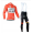 2014 Lotto Belisol Fietskleding Wielershirt Lange Mouwen+Lange Fietsbroeken Bib