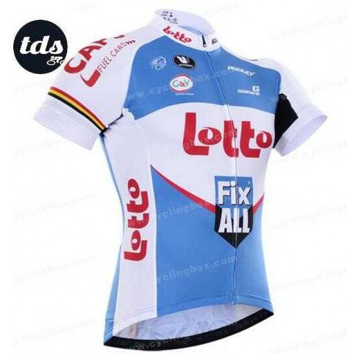 2016 Lotto Wielershirt Met Korte Mouwen 2016 Lotto Wielershirt Met Korte Mouwen