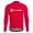 2018 Cube Rood Wielershirt Lange Mouw
