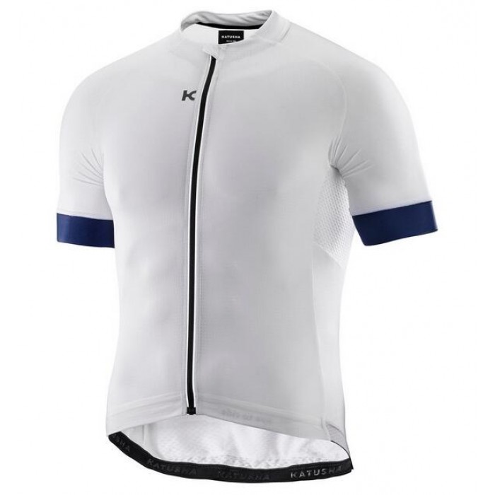 2018 Katusha Superlight Wit Wielershirt Korte Mouw