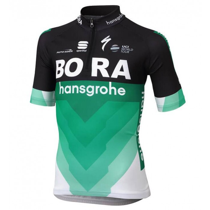 BORA Hansgrohe 2018 Kinderen Wielershirt Korte Mouw BORA Hansgrohe 2018 Kinderen Wielershirt Korte Mouw