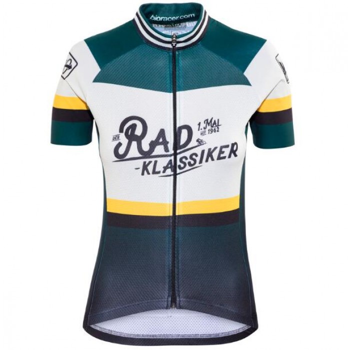 Bioracer Eschborn-Frankfurt 2017 Dames Wielershirt Korte Mouw