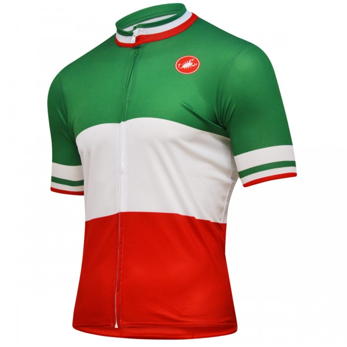 Castelli Italian Championship Podium 2018 Wielershirt Korte Mouw Castelli Italian Championship Podium 2018 Wielershirt Korte Mouw