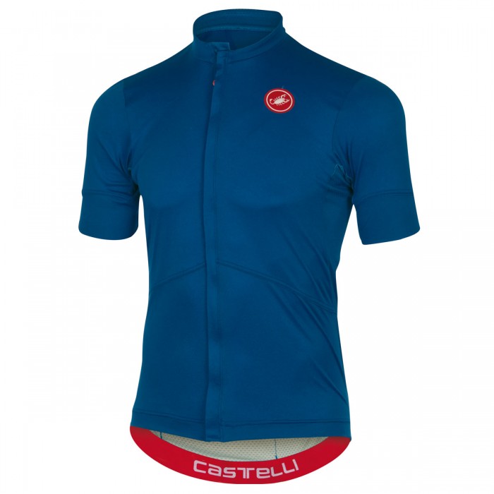 Castelli Imprevisto Nano Blauw Wielershirt Korte Mouw Castelli Imprevisto Nano Blauw Wielershirt Korte Mouw