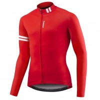 Giant Podium Wielershirt Lange Mouw Red/White