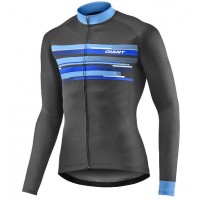 Giant Rival Wielershirt Lange Mouw Black/Blue