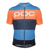POC Essential Furfural Multi Blue Wielershirt Korte Mouw
