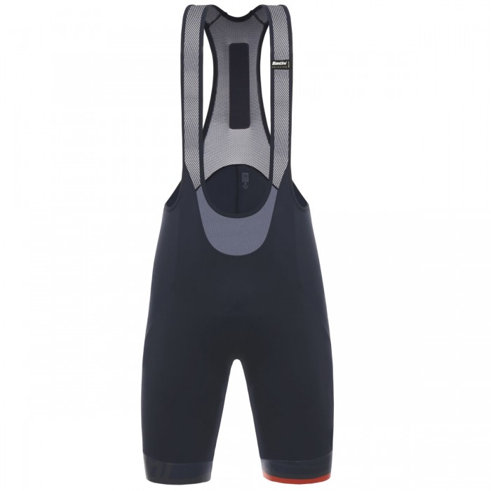Santini Ace Blauw Korte Fietsbroeken Bib