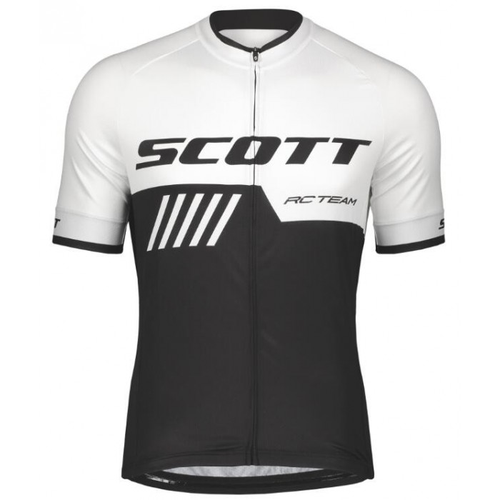 Scott RC TEAM 10 Wielershirt Korte Mouw White/Black