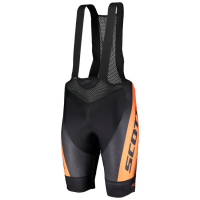 SCOTT RC PRO Korte Fietsbroeken Bib Black/Exotic Orange