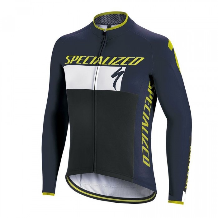 Specialized Element RBX Comp Logo-Blauw M/L Wielershirt Lange Mouw Specialized Element RBX Comp Logo-Blauw M/L Wielershirt Lange Mouw