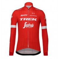 Trek Segafredo 2018 Rood Wielershirt Lange Mouw