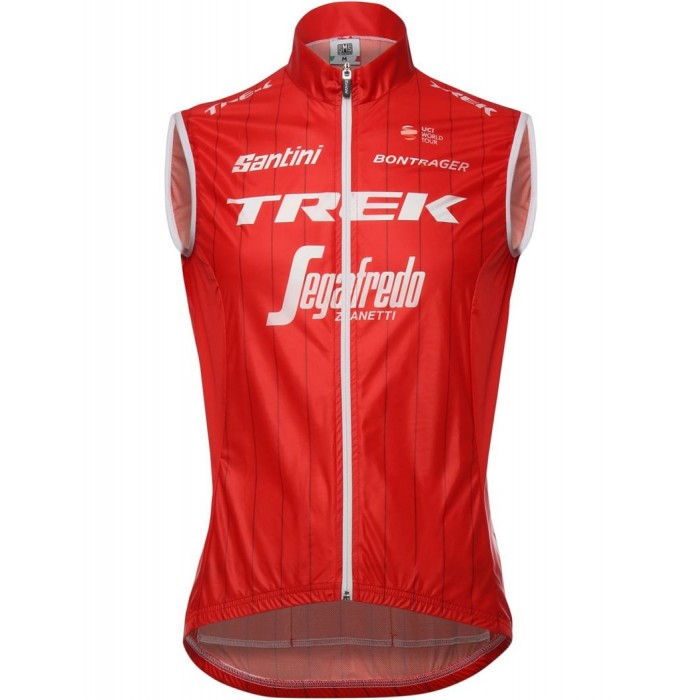 TREK-SEGAFREDO 2018 Rood Windstopper Vest