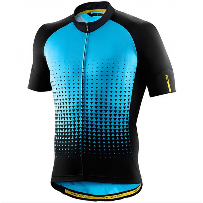 2016 Mavic Wielershirt Met Korte Mouwen Blauw 2016 Mavic Wielershirt Met Korte Mouwen Blauw