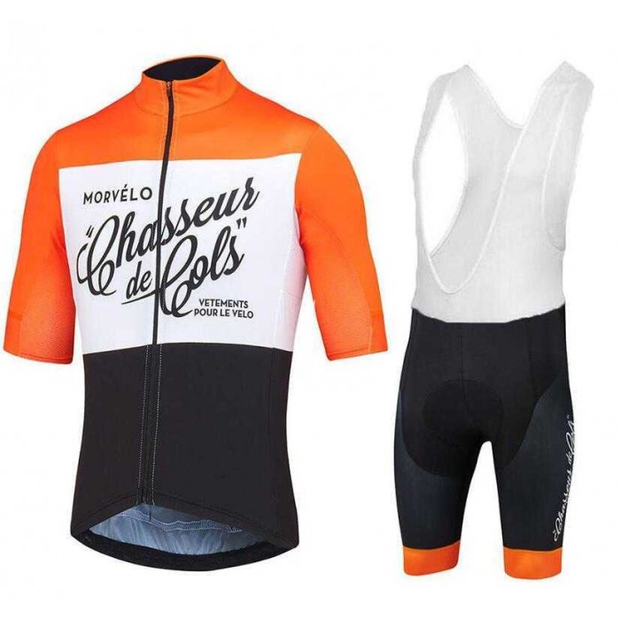 2017 Morvelo Nauty Nth Fietskleding Set Fietsshirt Met Korte Mouwen+Korte Koersbroek Oranje 2017 Morvelo Nauty Nth Fietskleding Set Fietsshirt Met Korte Mouwen+Korte Koersbroek Oranje