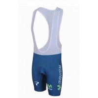 Movistar Teams Korte Koersbroek Blauw 2013