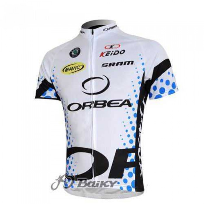 Orbea Pro Team Wielershirt Met Korte Mouwen Wit Orbea Pro Team Wielershirt Met Korte Mouwen Wit