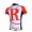 RidioShack Trek Pro Team Wielershirt Met Korte Mouwen Rood Wit