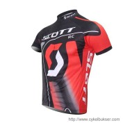 SCOTT RC Pro Wielershirt Met Korte Mouwen Rood Zwart I