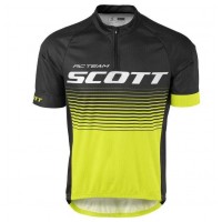 2016-2017 Scott RC Wielershirt Met Korte Mouwen Geel