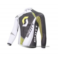 SCOTT RC Pro Wielershirt Lange Mouwen Groen Wit Zwart