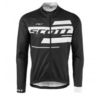 2016-2017 Nalini Wielershirt Lange Mouw Zwart Wit