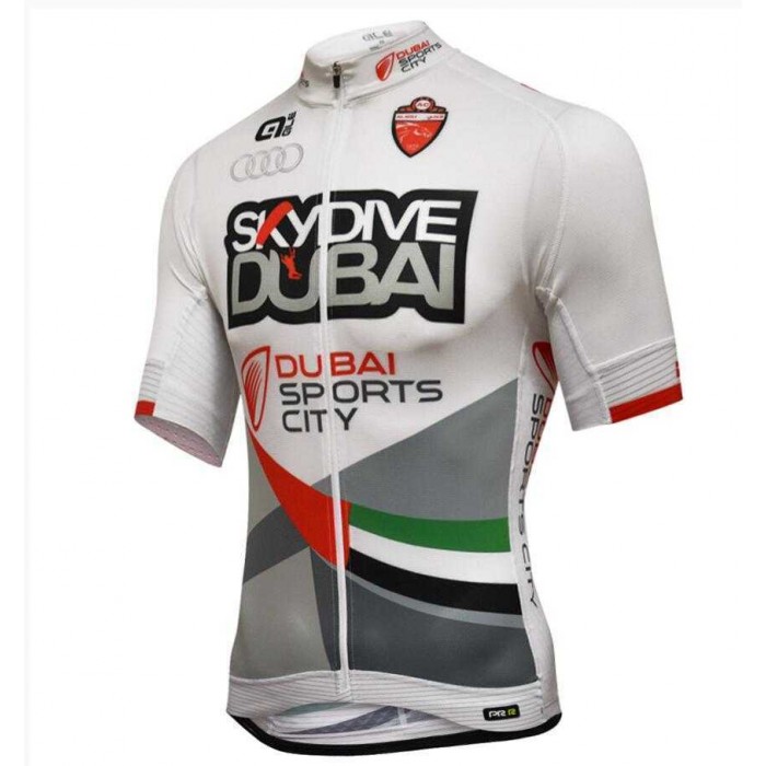 2016 Skydive Dubai Wielershirt Korte Mouw Blauw 2016 Skydive Dubai Wielershirt Korte Mouw Blauw