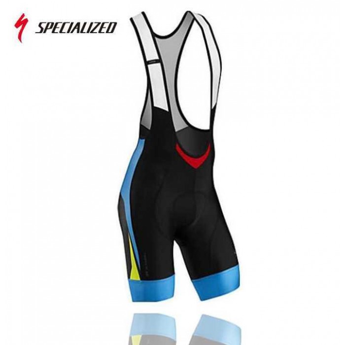 2016 Team Specialized Korte Fietsbroeken Bib Blauw Zwart 2016 Team Specialized Korte Fietsbroeken Bib Blauw Zwart