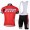 Specialized Racing Fietskleding Set Fietsshirt Met Korte Mouwen+Korte Koersbroek Rood