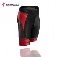 2016 Team Specialized Fietsbroek Korte Rood Zwart
