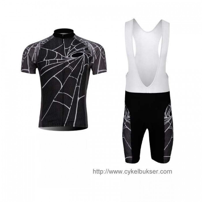 Spider-Man Fietskleding Set Fietsshirt Met Korte Mouwen+Korte Koersbroek Zwart I Spider-Man Fietskleding Set Fietsshirt Met Korte Mouwen+Korte Koersbroek Zwart I