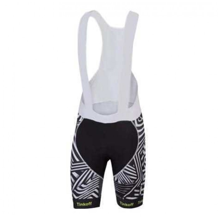 2016 Ladatcha Tinkoff Zebra Fietsbroek Bib Korte 2016 Ladatcha Tinkoff Zebra Fietsbroek Bib Korte